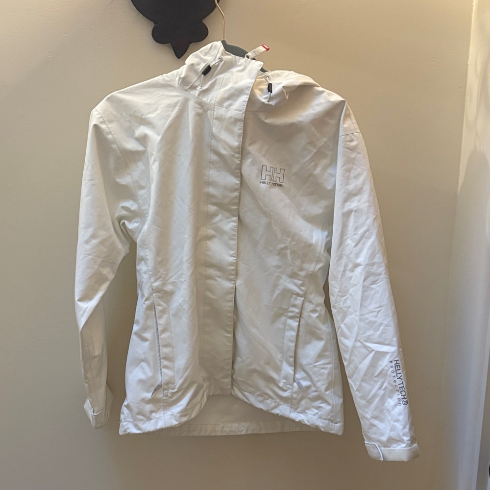 Helly Hansen Off-White Hooded Jacket